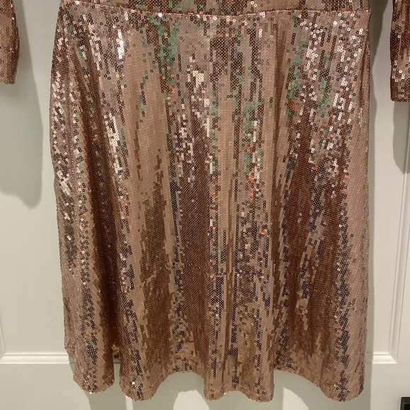 Forever 21 Medium Pink Sequin Dress - Picture 4 of 5